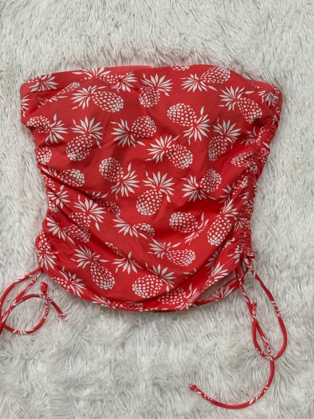 Tommy Bahama Pink and Red Pineapple Print Swim Bottoms
